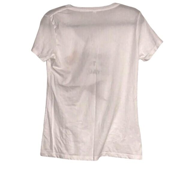 Virgins Of The Voyages Graphic V-Neck T-Shirt XL By Next Level White Cotton - Picture 5 of 7